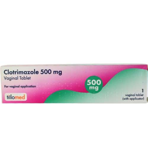 Clotrimazole Vaginal Tablet With Applicator 500mg