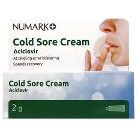 Cold Sore Cream 2g