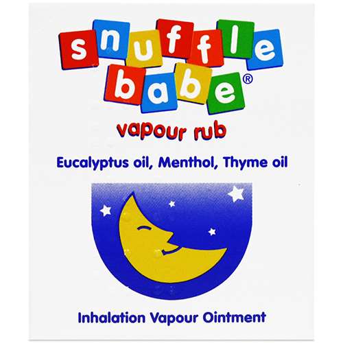 Click to view product details and reviews for Snufflebabe Vapour Rub 35g. Click to view product details and reviews for Snufflebabe Vapour Rub 35g.