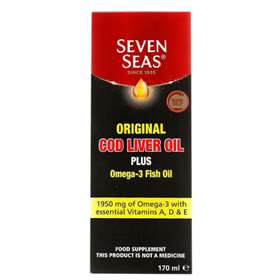 Seven Seas Pure Cod Liver Oil 170ml