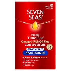 Seven Seas Pure Cod Liver Oil High Strength 60