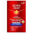 Seven Seas Pure Cod Liver Oil High Strength 60 Capsules