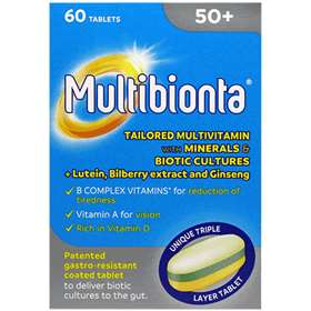 Multibionta Probiotic Multivitamin 50+ (60)