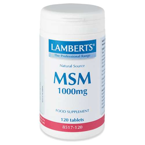 Lamberts MSM 1000mg 120