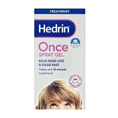 Hedrin Once Spray Gel 60ml