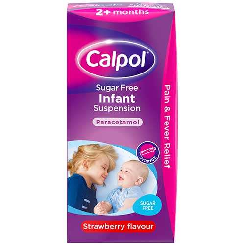Calpol Sugar Free Infant Suspension 100ml 2708