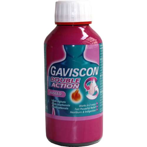 Gaviscon Double Action Liquid 300ml Aniseed