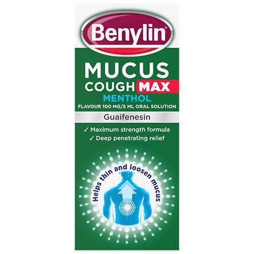 Benylin Mucus Cough Max Menthol 150ml