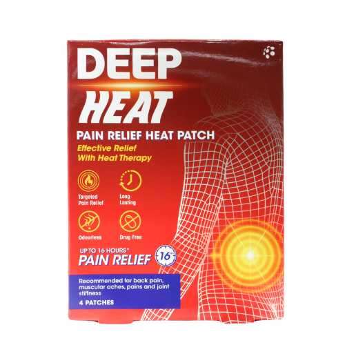 Deep Heat Heat patch 4 patches