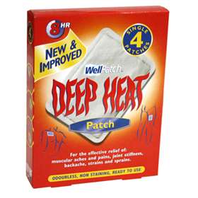 Deep Heat Heat patch 4 patches