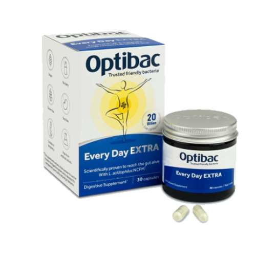 Optibac Probiotics For Every Day Extra Strength 30 Capsules