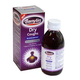 Benylin Dry Coughs Blackcurrant 150ml