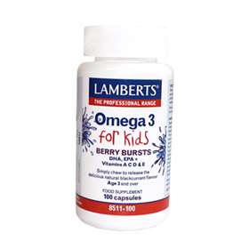 Lamberts Omega 3 Berry Bursts For Kids (100)