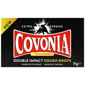 Covonia Original Double Impact Cough Drops 51g