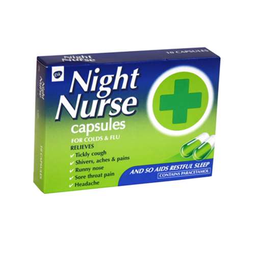 Night Nurse Capsules 10