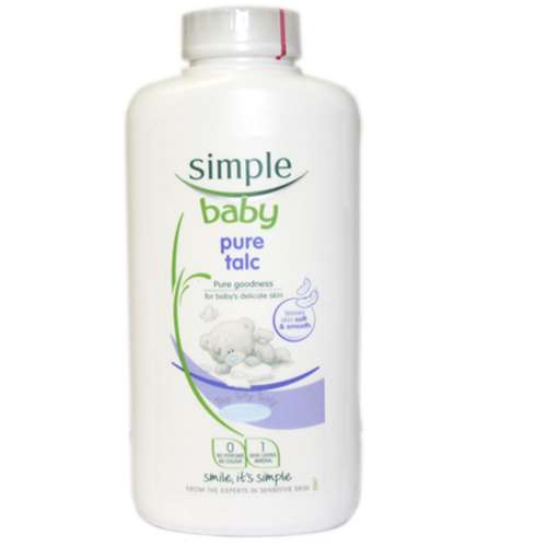 Simple Baby Pure Talc 250g ExpressChemist.co.uk Buy Online