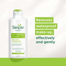 Simple Kind To Skin Eye Make-Up Remover 125ml