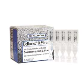 Celluvisc 0.5% w/v Eye Drops Single Dose Containers 30