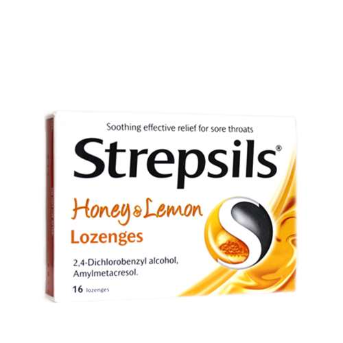 Strepsils Honey and Lemon Lozenges 16