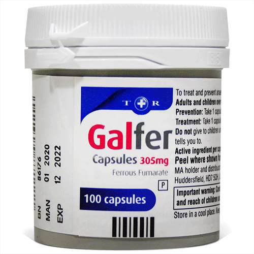 Galfer 305mg Capsules 100