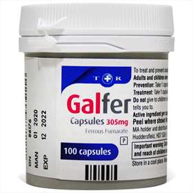 Galfer 305mg Capsules 100
