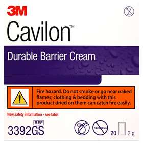 Cavilon Durable Barrier Cream 2g Sachets 20