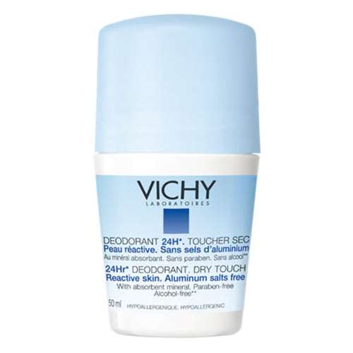 Vichy 24 hr Deodorant Aluminium-Free Roll On 50ml