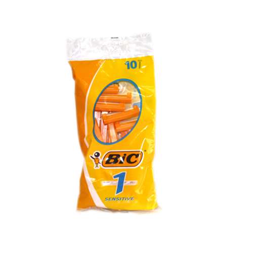 Bic 1 Disposable Classic Razors - Sensitive (10)