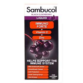 Sambucol Black Elderberry Extract Immuno Forte 120ml