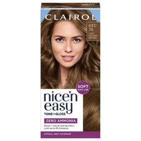 Clairol Nice'N Easy Tone + Gloss 637/76 Light Golden Brown
