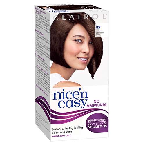 Clairol Nice n Easy Demi-Permanent 82 Dark Warm Brown