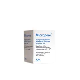 Micropore Surgical Synthetic Adhesive Tape 50mm x 5m