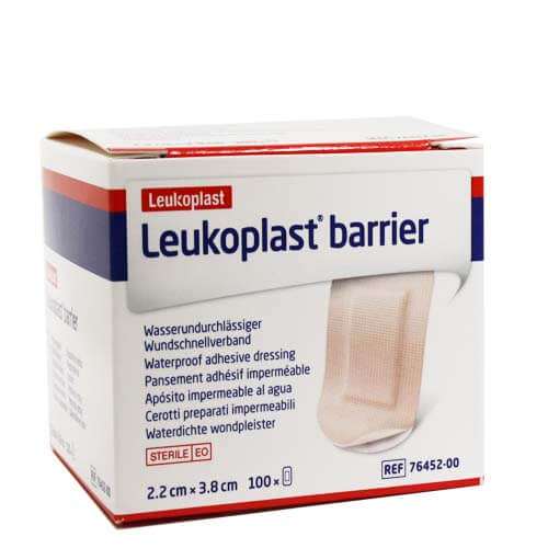 Leukoplast Barrier Waterproof Adhesive Dressing 100 Ref 76452-00