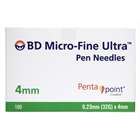 BD Micro-Fine Ultra Pen Needles 32G - 0.23 x 4mm (100)