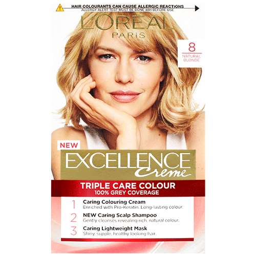 LOreal Excellence Natural Blonde 8