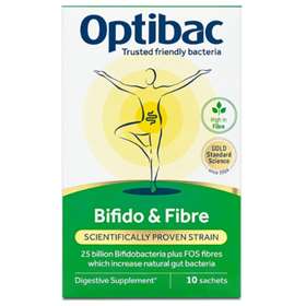 OptiBac Probiotics Bifido & Fibre 10 Sachets