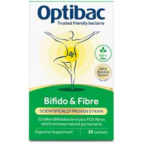 OptiBac Probiotics Bifidobacteria and fibre Sachets 30