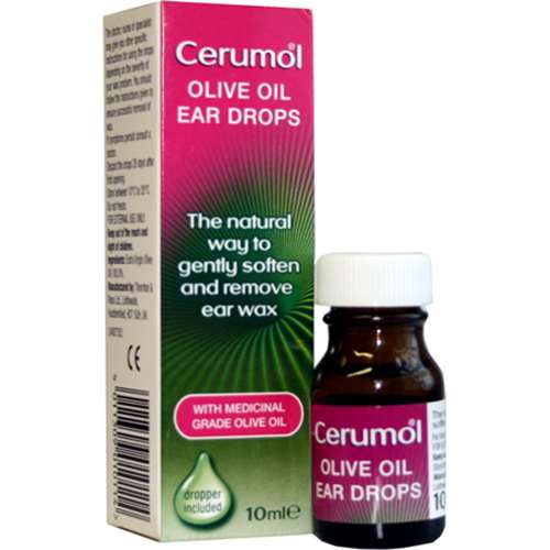 Click to view product details and reviews for Cerumol Olive Oil Ear Drops 10ml.