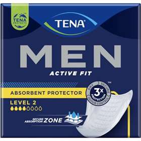 Tena Men Level 2 Pads 4mm x 27mm10