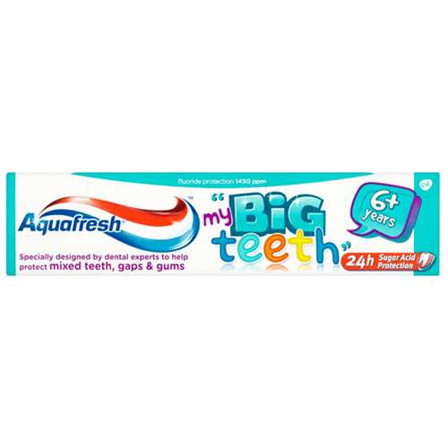 Aquafresh Big Teeth Toothpaste 50ml