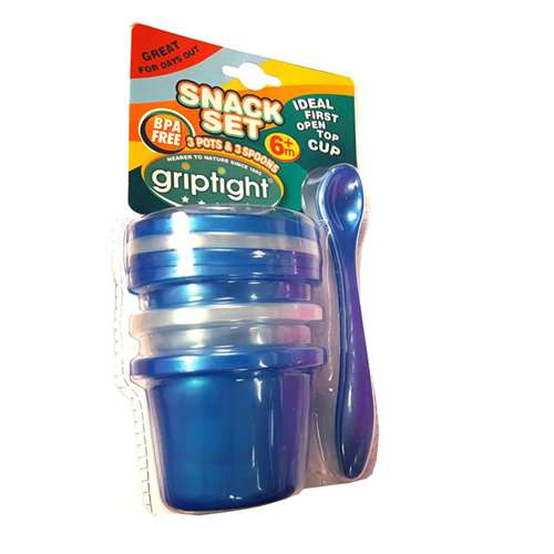 Griptight Snack Set Blue