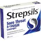 Strepsils Sore Throat and Cough Lozenges 24