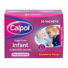 Calpol Sugar Free Infant Suspension 5ml Sachets 20