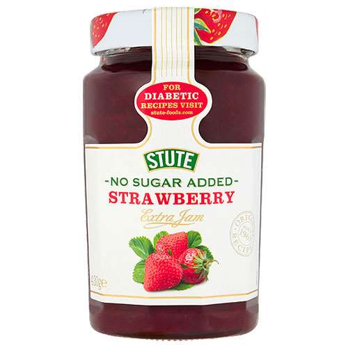 Stute Diabetic Strawberry Extra Jam 430g