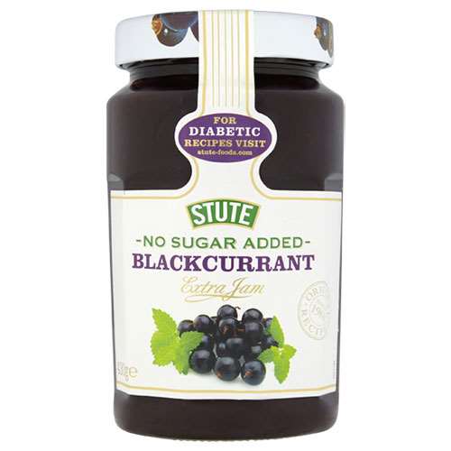 Stute Diabetic Blackcurrant Extra Jam 430g