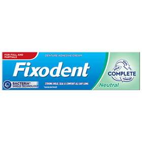 Fixodent Complete Neutral Denture Adhesive Cream 40g