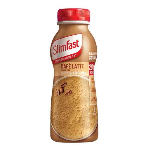 Slim Fast Cafe' Latte Bottled Shake 325ml