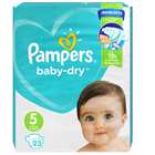 Pampers Baby-Dry Size 5 23 Nappies