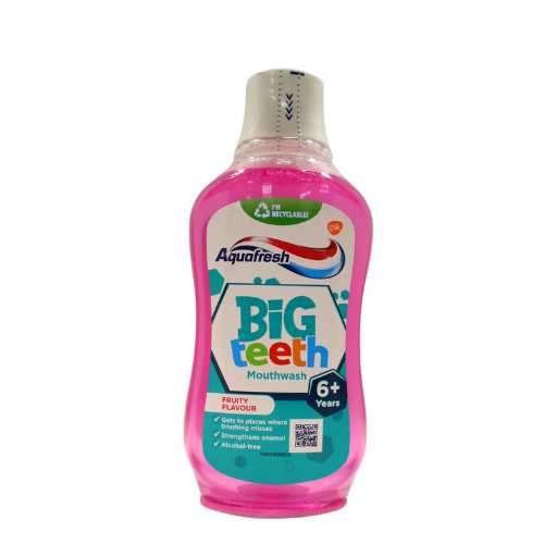 Aquafresh Big Teeth Mouthwash 300ml