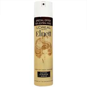 LOreal Elnett Hairspray Extra Strong Hold 200ml plus 100ml